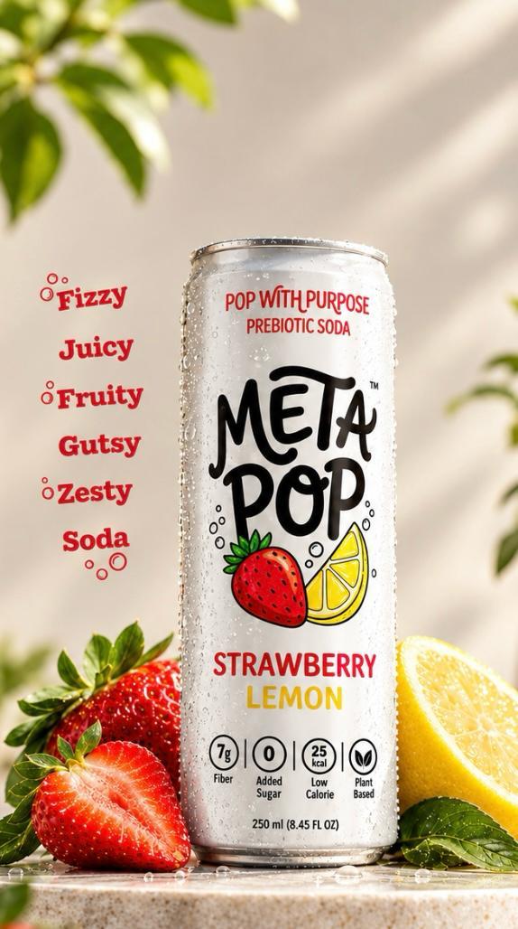 Meta Pop Strawberry Lemon