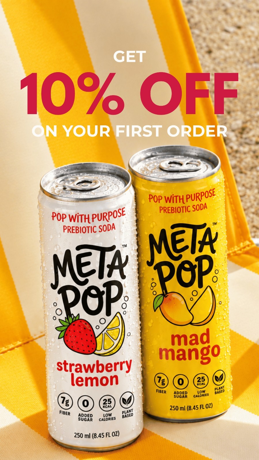 Meta Pop 5% Off First Order